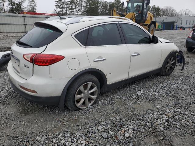 JNKAJ09EX8M304813 - 2008 INFINITI EX35 BASE WHITE photo 3