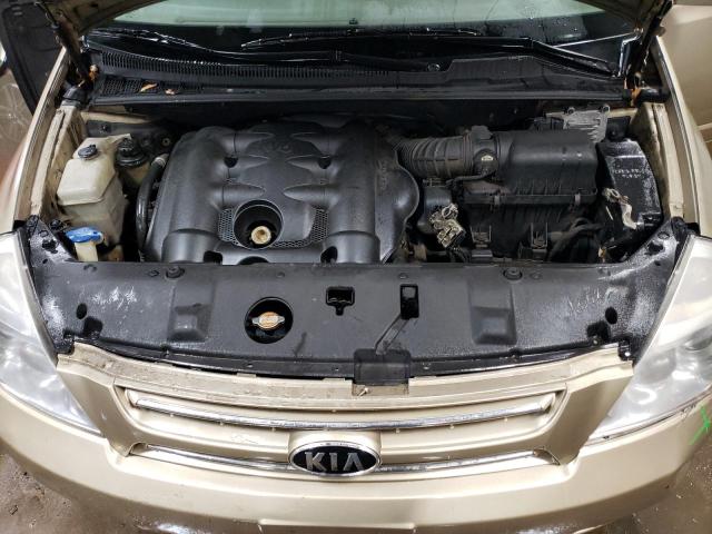 KNDMB233296304115 - 2009 KIA SEDONA EX GOLD photo 12