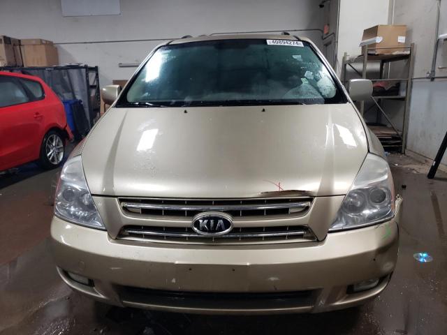 KNDMB233296304115 - 2009 KIA SEDONA EX GOLD photo 5