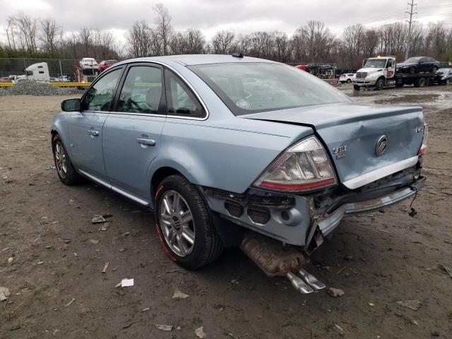 1MEHM43W68G612624 - 2008 MERCURY SABLE PREMIER BLUE photo 2