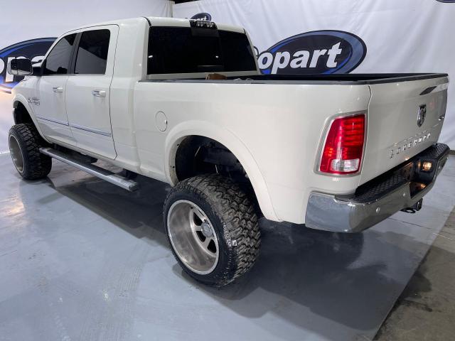 3C6UR5PL2JG202265 - 2018 RAM 2500 LONGHORN WHITE photo 2