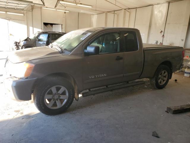 1N6BA06A18N322504 - 2008 NISSAN TITAN XE BROWN photo 1