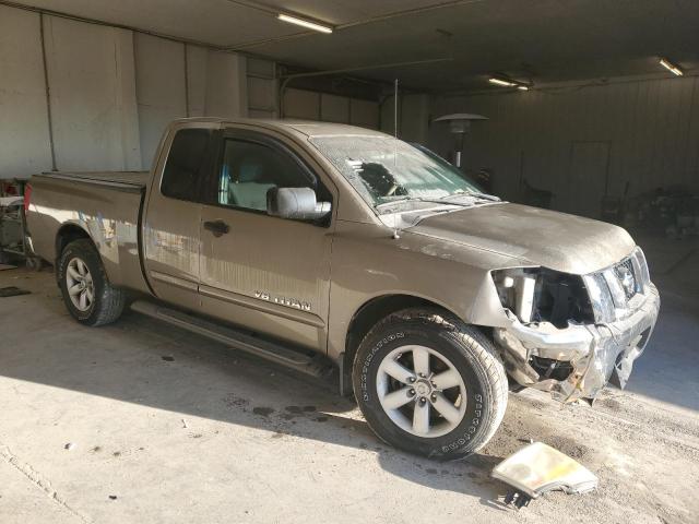 1N6BA06A18N322504 - 2008 NISSAN TITAN XE BROWN photo 4