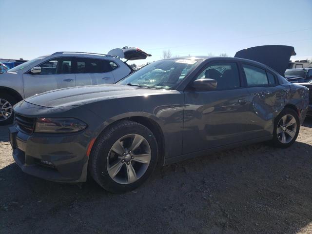 2C3CDXHG4HH612158 - 2017 DODGE CHARGER SXT GRAY photo 1