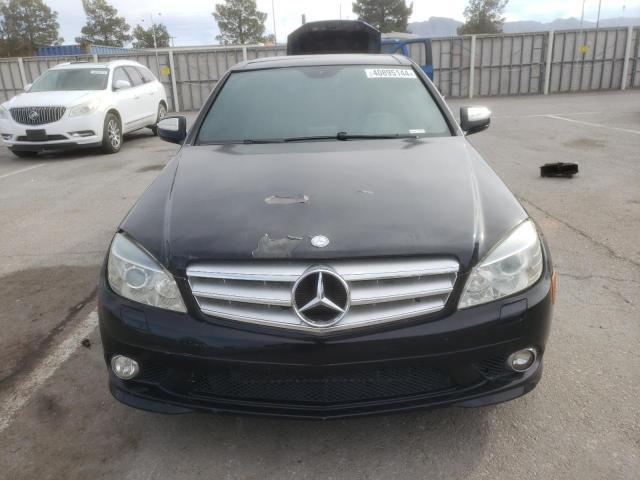 WDDGF56X09F205414 - 2009 MERCEDES-BENZ C 350 BLACK photo 5