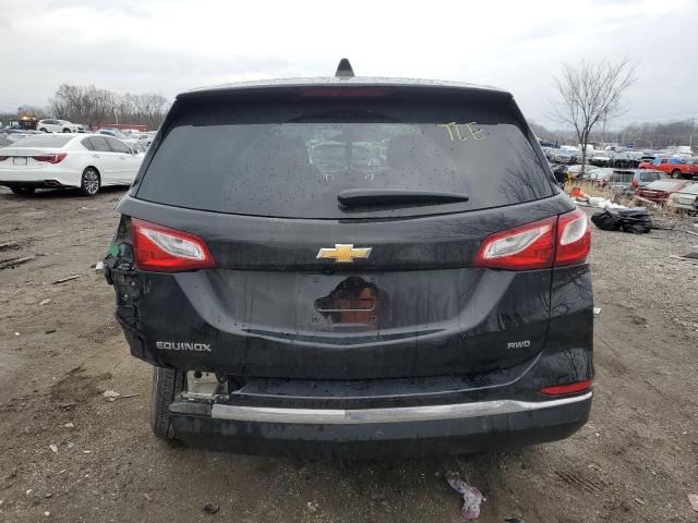 2GNAXKEV1L6217687 - 2020 CHEVROLET EQUINOX LT BLACK photo 6