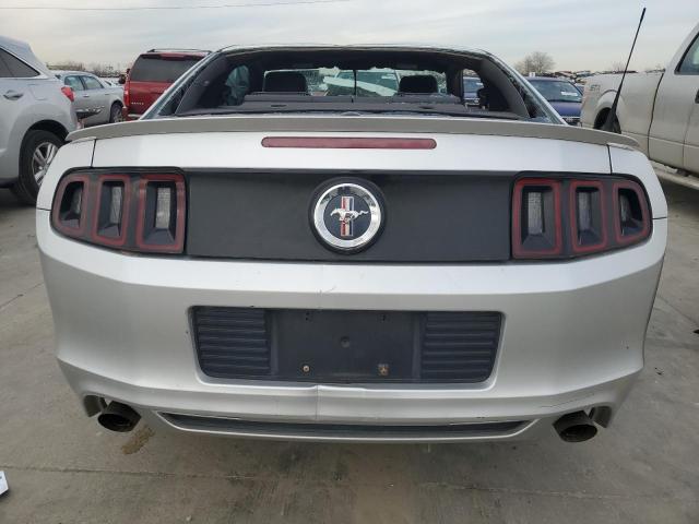 1ZVBP8AM2E5289782 - 2014 FORD MUSTANG SILVER photo 6