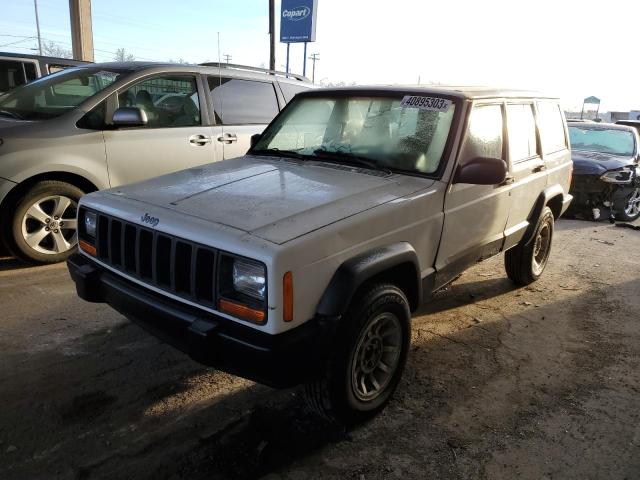 1J4FJ28S1WL212416 - 1998 JEEP CHEROKEE SE WHITE photo 1