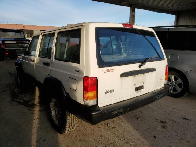 1J4FJ28S1WL212416 - 1998 JEEP CHEROKEE SE WHITE photo 2