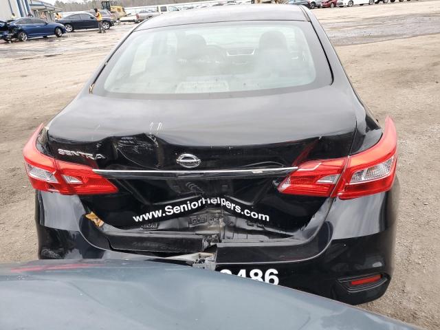 3N1AB7AP3JY332706 - 2018 NISSAN SENTRA S BLACK photo 6