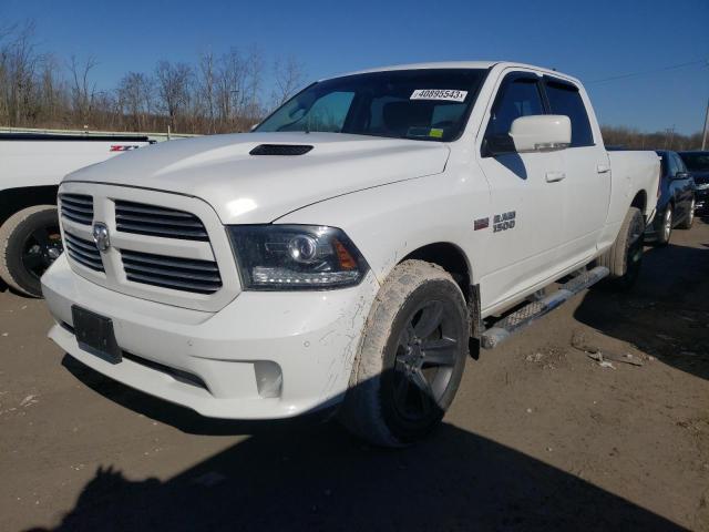 1C6RR7UT5ES329595 - 2014 RAM 1500 SPORT WHITE photo 1