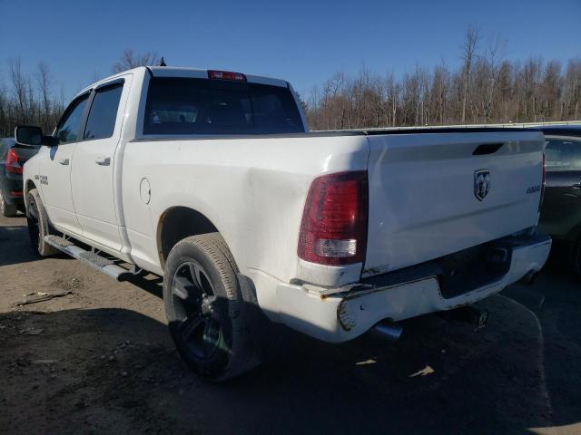 1C6RR7UT5ES329595 - 2014 RAM 1500 SPORT WHITE photo 2