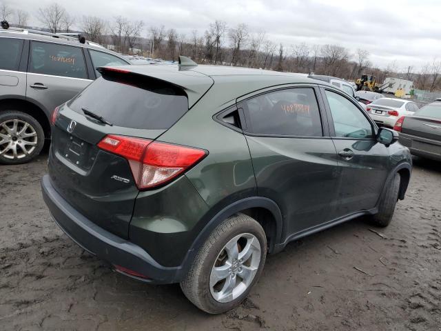 3CZRU6H59GM750058 - 2016 HONDA HR-V EX GREEN photo 3