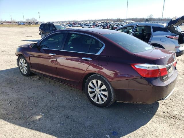 1HGCR2F79EA300240 - 2014 HONDA ACCORD EX BURGUNDY photo 2