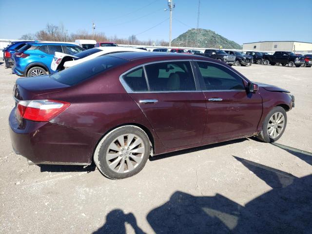 1HGCR2F79EA300240 - 2014 HONDA ACCORD EX BURGUNDY photo 3