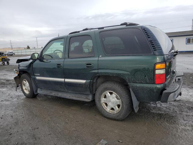 1GKEK13Z64R203450 - 2004 GMC YUKON GREEN photo 2