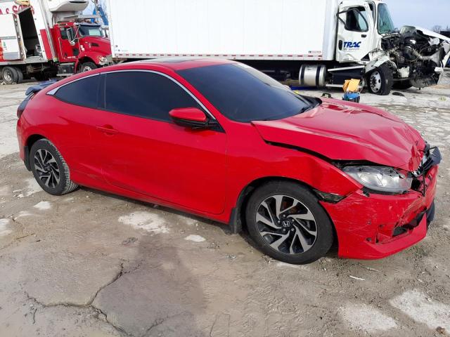 2HGFC4B05HH305623 - 2017 HONDA CIVIC LX RED photo 4