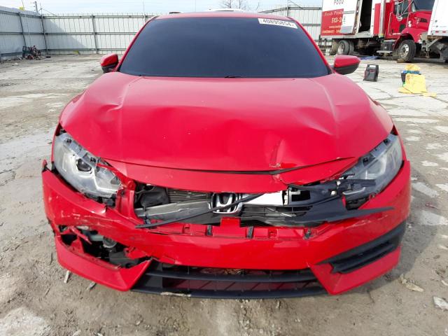 2HGFC4B05HH305623 - 2017 HONDA CIVIC LX RED photo 5