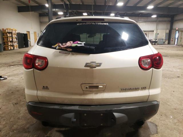 1GNKRLED9BJ256525 - 2011 CHEVROLET TRAVERSE LTZ WHITE photo 6