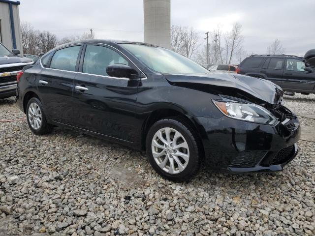 3N1AB7AP4KL625576 - 2019 NISSAN SENTRA S BLACK photo 4