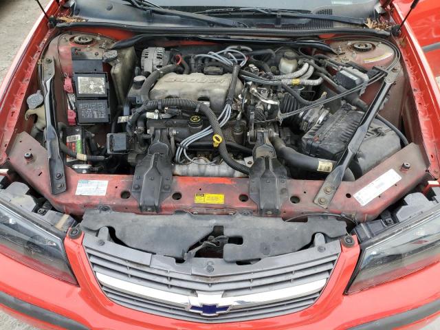 2G1WF52E8Y9113011 - 2000 CHEVROLET IMPALA RED photo 11