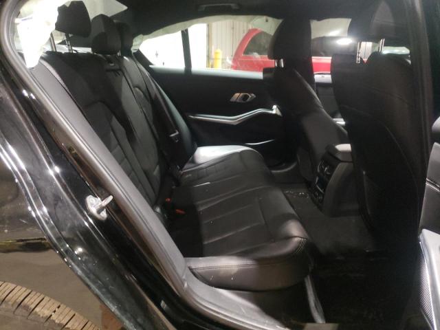 3MW5R7J55K8B03466 - 2019 BMW 330XI შავი ფოტო 10