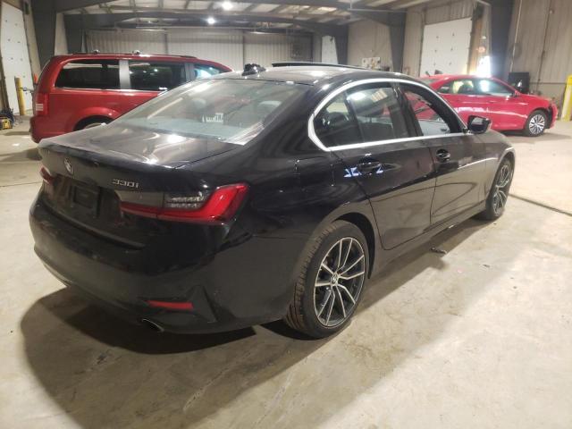 3MW5R7J55K8B03466 - 2019 BMW 330XI შავი ფოტო 3