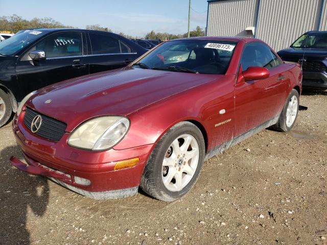 WDBKK47F0YF154428 - 2000 MERCEDES-BENZ SLK 230 KOMPRESSOR RED photo 1