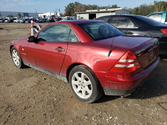 WDBKK47F0YF154428 - 2000 MERCEDES-BENZ SLK 230 KOMPRESSOR RED photo 2