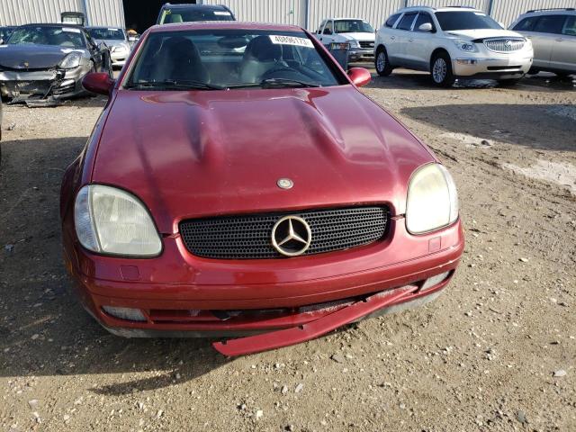 WDBKK47F0YF154428 - 2000 MERCEDES-BENZ SLK 230 KOMPRESSOR RED photo 5