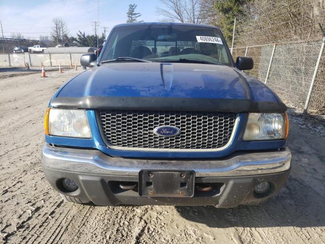 1FTZR45EX2TA21867 - 2002 FORD RANGER SUPER CAB BLUE photo 5