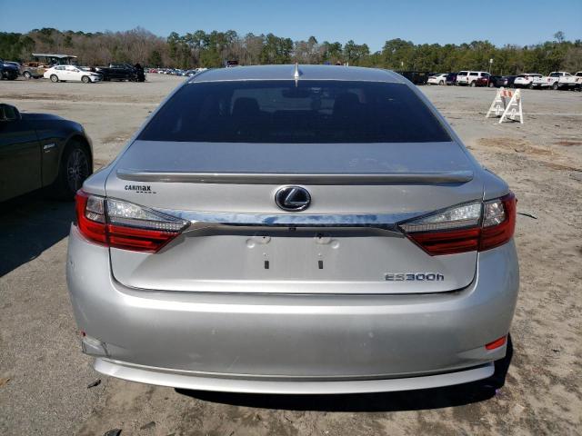 JTHBW1GG8G2110954 - 2016 LEXUS ES 300H SILVER photo 6