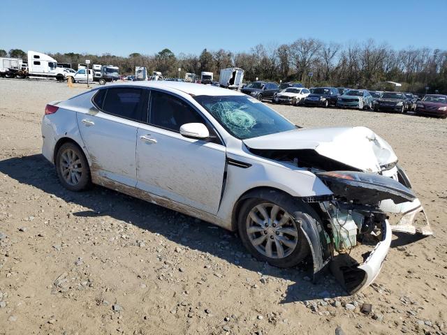 5XXGN4A76FG367107 - 2015 KIA OPTIMA EX WHITE photo 4