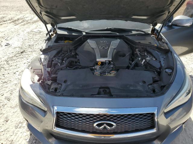 JN1EV7AR6GM344807 - 2016 INFINITI Q50 PREMIUM GRAY photo 11