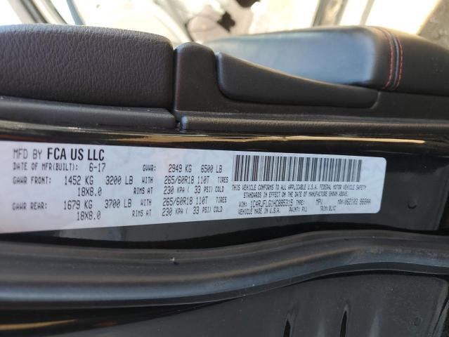 1C4RJFLG1HC895315 - 2017 JEEP GRAND CHER TRAILHAWK 黑色 照片 13