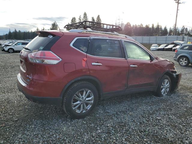 5N1AT2MV7EC869631 - 2014 NISSAN ROGUE S RED photo 3