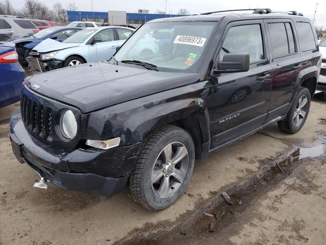 1C4NJRFB2GD654601 - 2016 JEEP PATRIOT LATITUDE BLACK photo 1