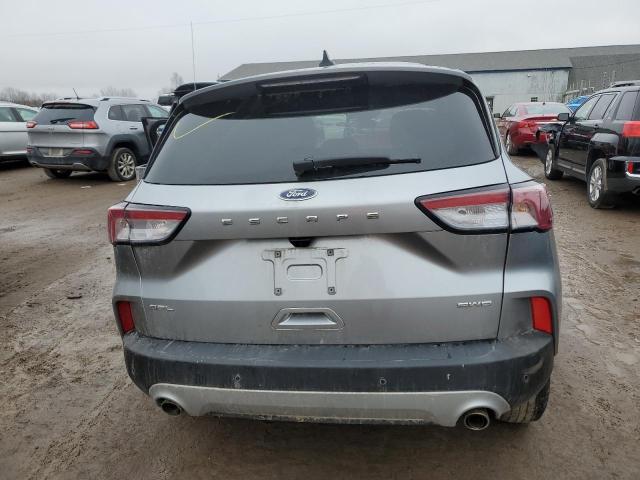 1FMCU9H69NUA36599 - 2022 FORD ESCAPE SEL SILVER photo 6