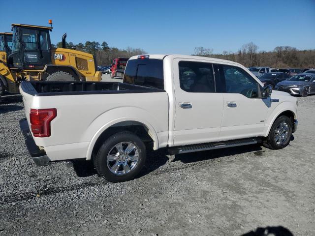 1FTEW1CP2HFA56842 - 2017 FORD F150 SUPERCREW WHITE photo 3