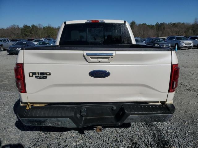 1FTEW1CP2HFA56842 - 2017 FORD F150 SUPERCREW WHITE photo 6