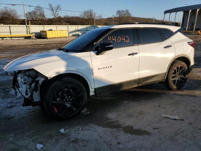 3GNKBCR47NS154495 - 2022 CHEVROLET BLAZER 2LT WHITE photo 1