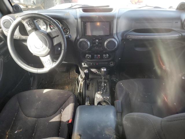 1C4BJWDG6EL155027 - 2014 JEEP WRANGLER U SPORT ვერცხლისფერი ფოტო 8