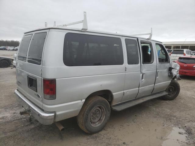 1FBNE3BL9ADA45629 - 2010 FORD ECONOLINE E350 SUPER DUTY WAGON SILVER photo 3