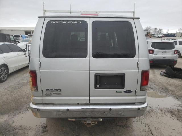 1FBNE3BL9ADA45629 - 2010 FORD ECONOLINE E350 SUPER DUTY WAGON SILVER photo 6