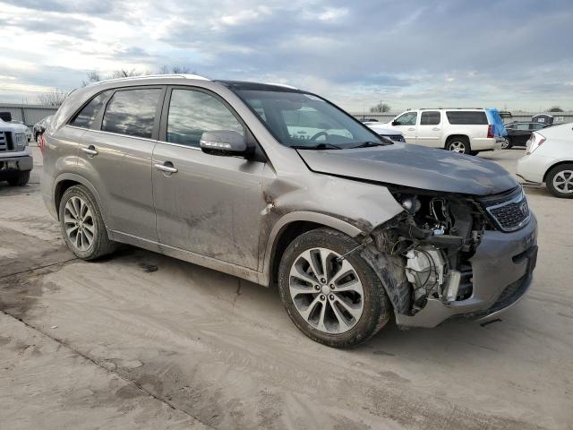 5XYKW4A75EG488471 - 2014 KIA SORENTO SX SILVER photo 4