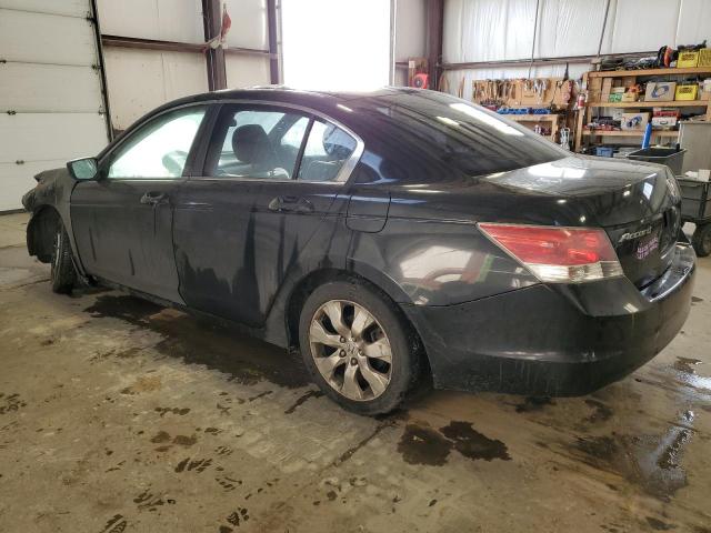 1HGCP26778A800441 - 2008 HONDA ACCORD EX BLACK photo 2