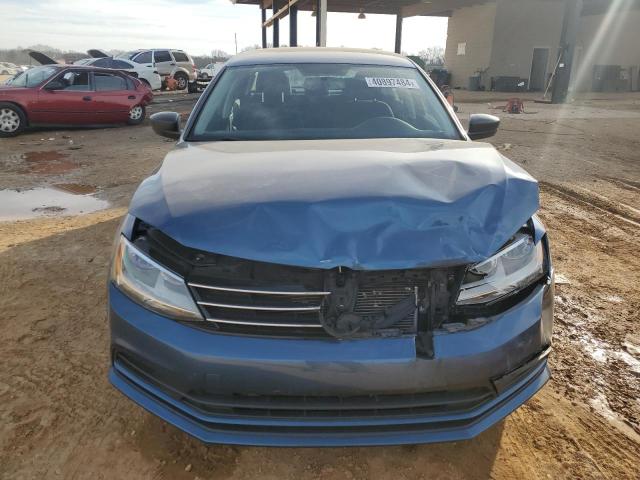 3VW267AJ2GM382057 - 2016 VOLKSWAGEN JETTA S BLUE photo 5