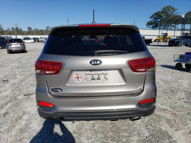 5XYPG4A3XKG547199 - 2019 KIA SORENTO L GRAY photo 6