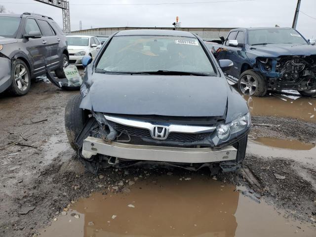 JHMFA36249S018437 - 2009 HONDA CIVIC HYBRID GRAY photo 5