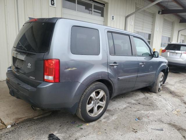 5FNYF4H66CB082369 - 2012 HONDA PILOT EXL GRAY photo 3